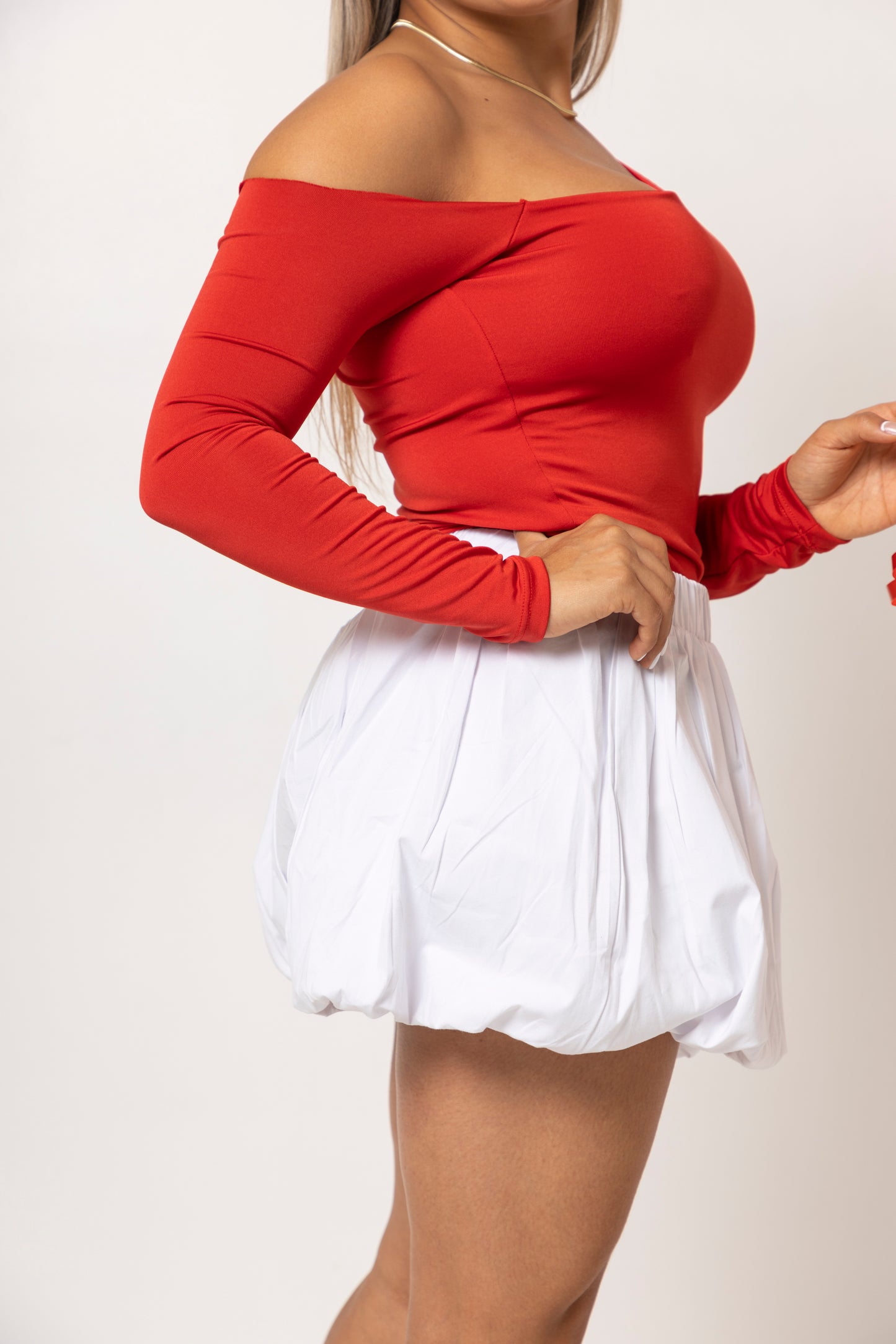 FALDA POPELINA